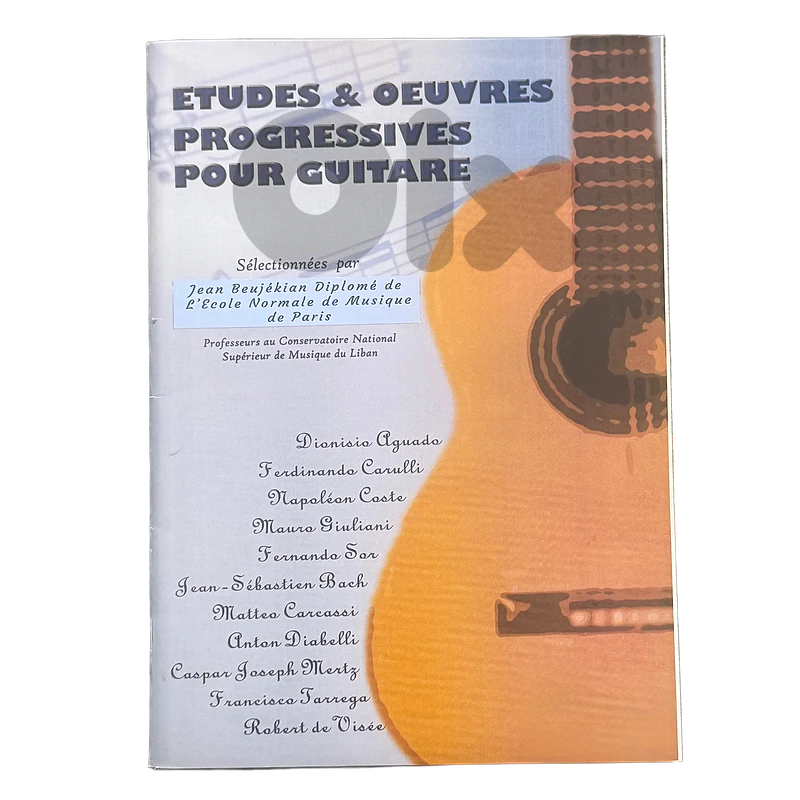 Jean Beujekian Guitar Method – Cours Préparatoire 1 & 2