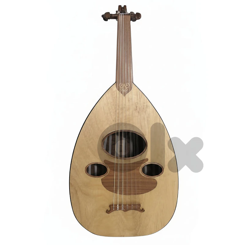 Damascus Beginner Oud – Handmade Arabic Oud, with Leather Bag
