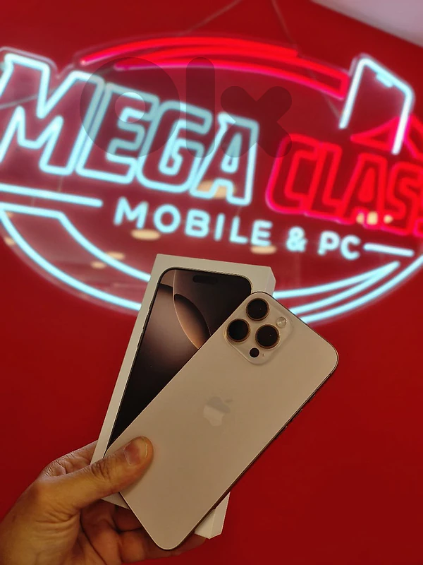 Used iphone 16 pro max desert  super clean