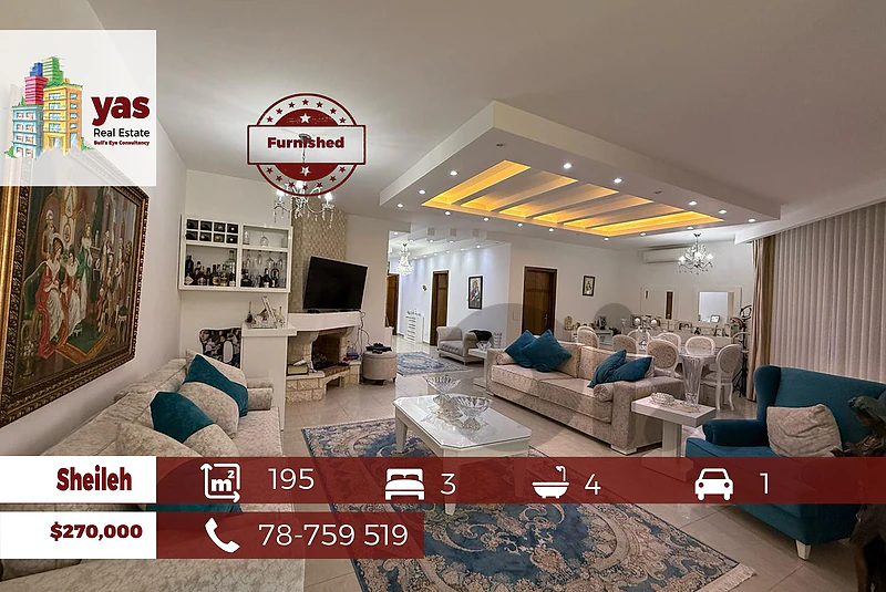 Sheileh 195m2 | 40m2 Terrace | Furnished | High-End | Open View | BA | Sheileh 195m2 | 40m2 Terrace | Furnished | High-End | Open View | BA |