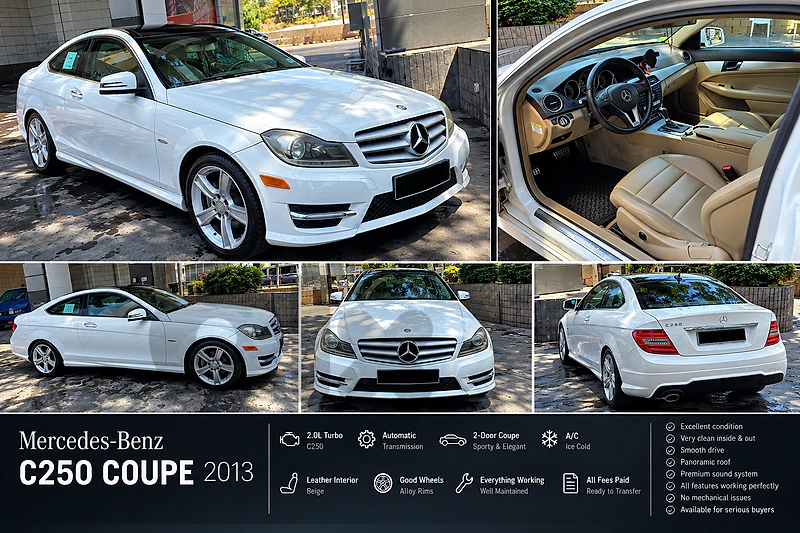 MERCEDES-BENZ C250 COUPE 2013