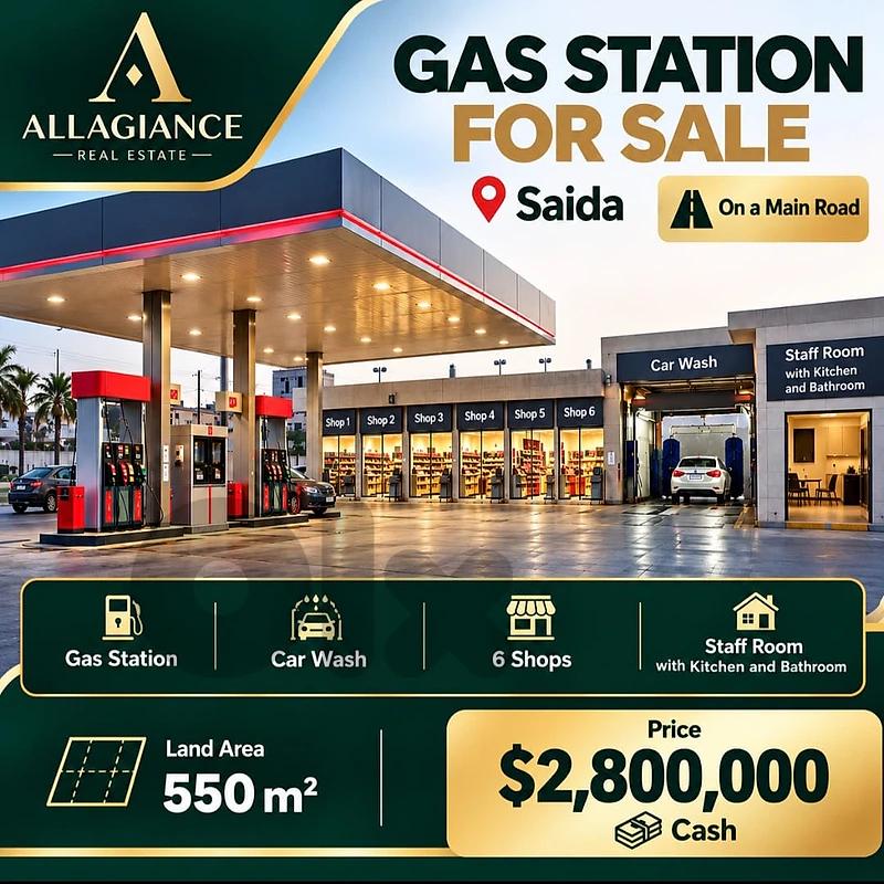 Gas Station Specifications 📐 Original Land Area: 847 m² 📐