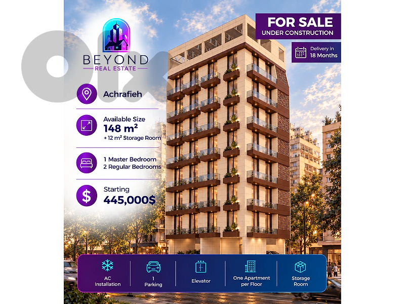Apartments for Sale in Achrafieh/شقق للبيع في الأشرفية