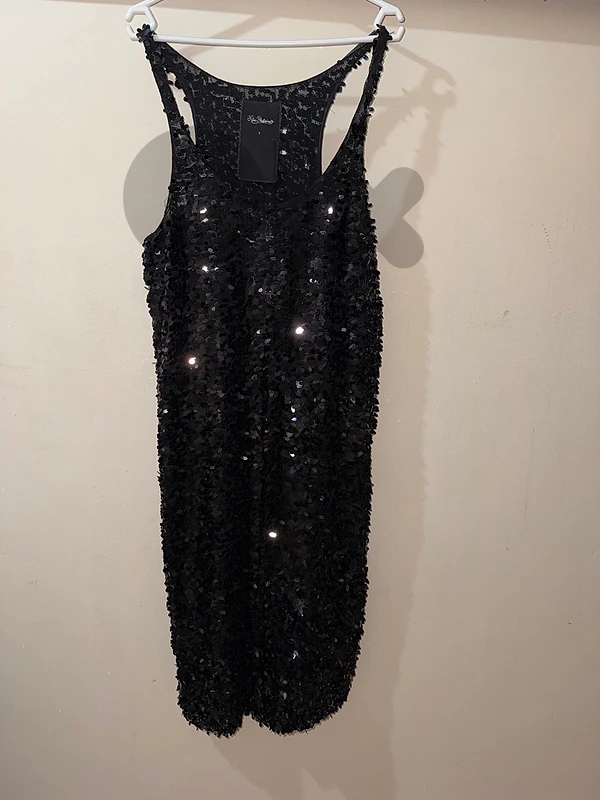 black short dress