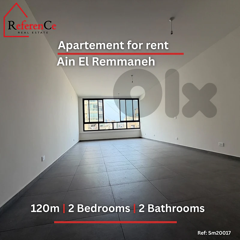 Apartment for rent in ain el remeneh شقة للإيجار في عين الرمانة