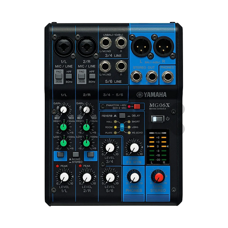 Yamaha MG06X 6-Channel Mixer