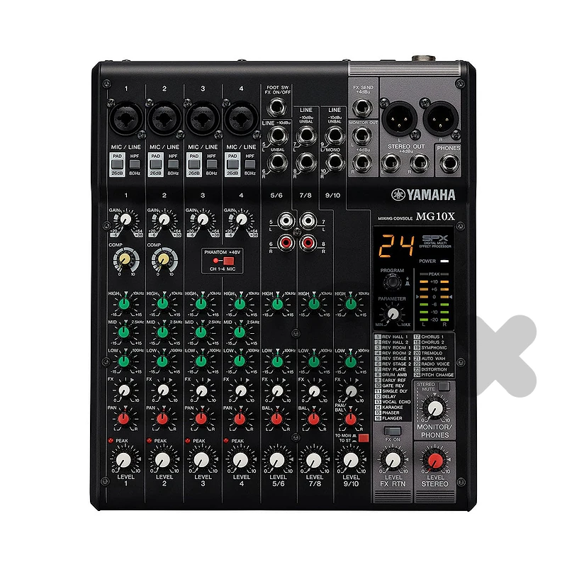 Yamaha MG10X 10-Channel Mixer