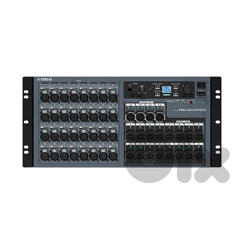 Yamaha RIO3224-D3 32-Input/16-Output Dante I/O Rack