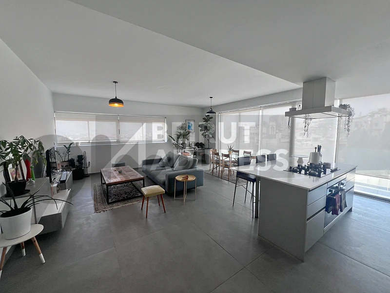 Panoramic View Mar Mikhael Apartment for Rent