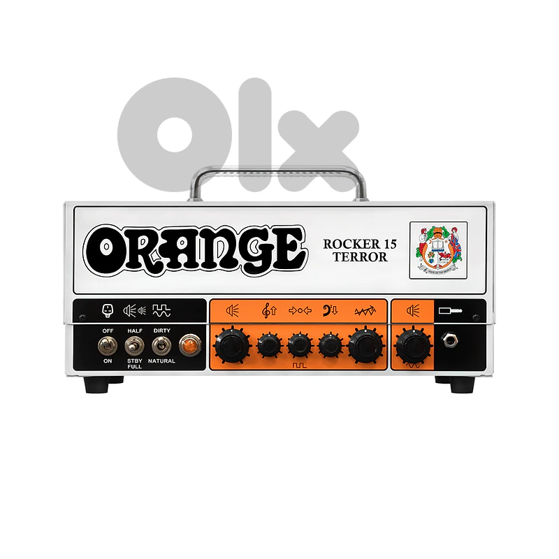 Orange Rocker 15 Terror – 15W Tube Guitar Amp Head with Natural/Dirty