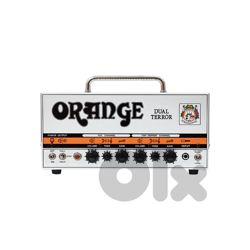 Orange Dual Terror – 30W 2-Channel Tube Guitar Amp Head with Power Sca