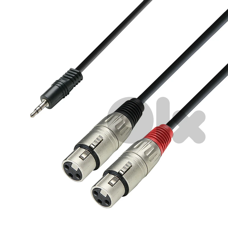 Adam Hall Cables 3 STAR YWFF 0300 - Y Cable, Adam Hall® 2 XLR Female x