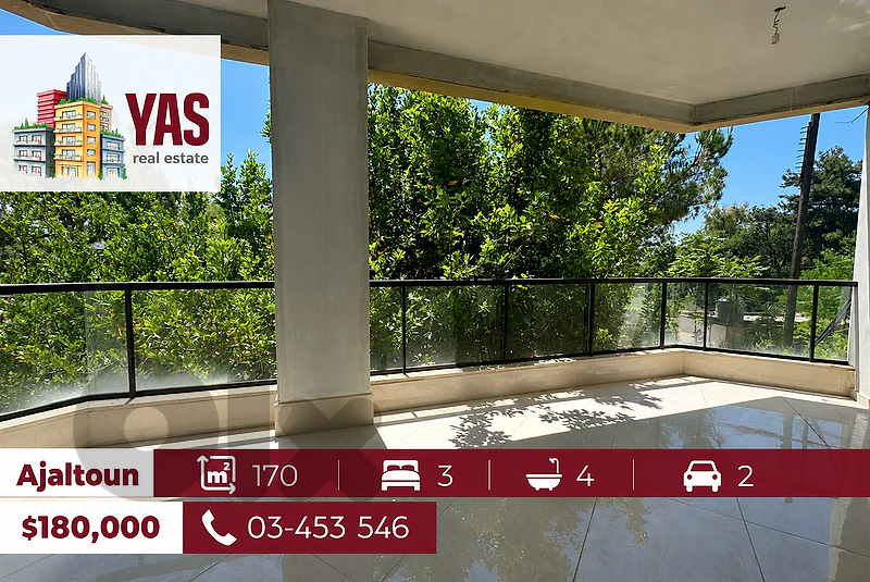 Ajaltoun 170m2 | Brand New | Excellent Condition | View | EL