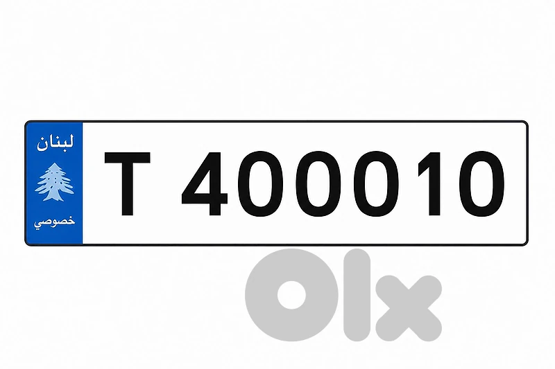 Special 6 Digits Car Plate for sale