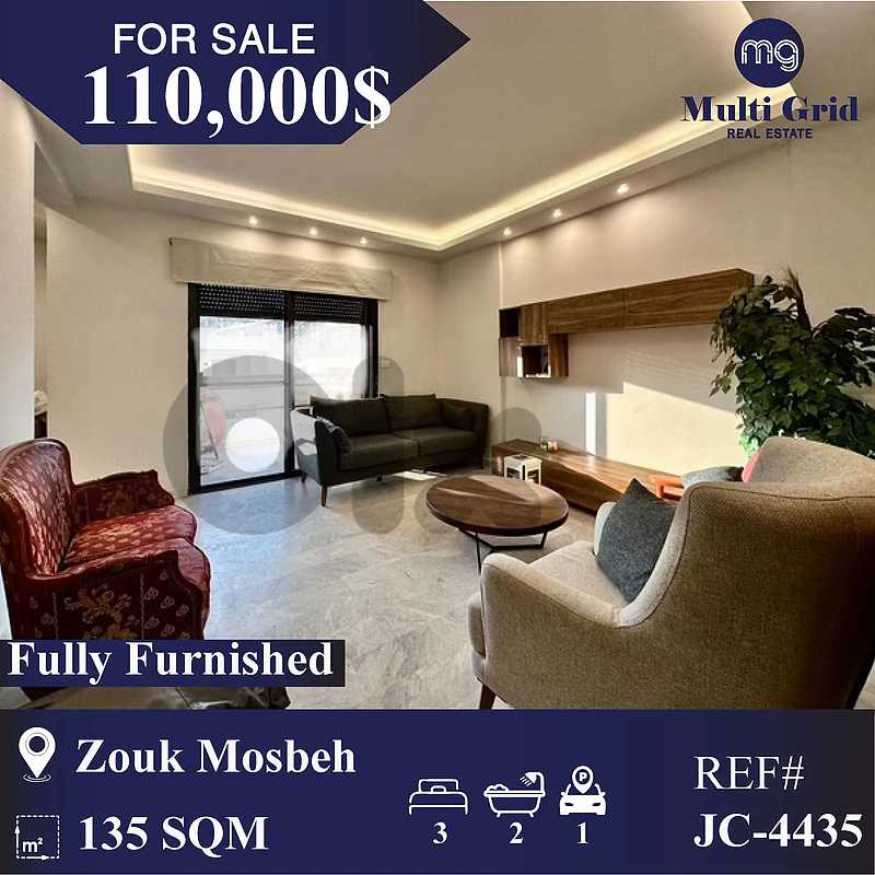 JC-4435 Apartment for sale zouk mosbeh شقة للبيع في ذوق مصبح JC-4435 Apartment for sale zouk mosbeh شقة للبيع في ذوق مصبح