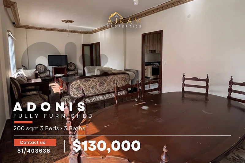 Adonis | 200 sqm | Fully Furnished