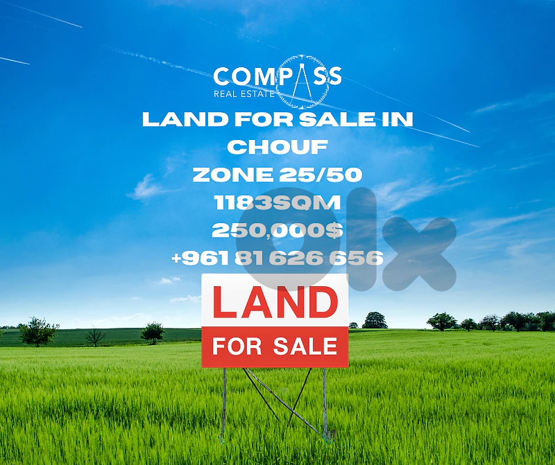 LAND FOR SALE IN CHOUF