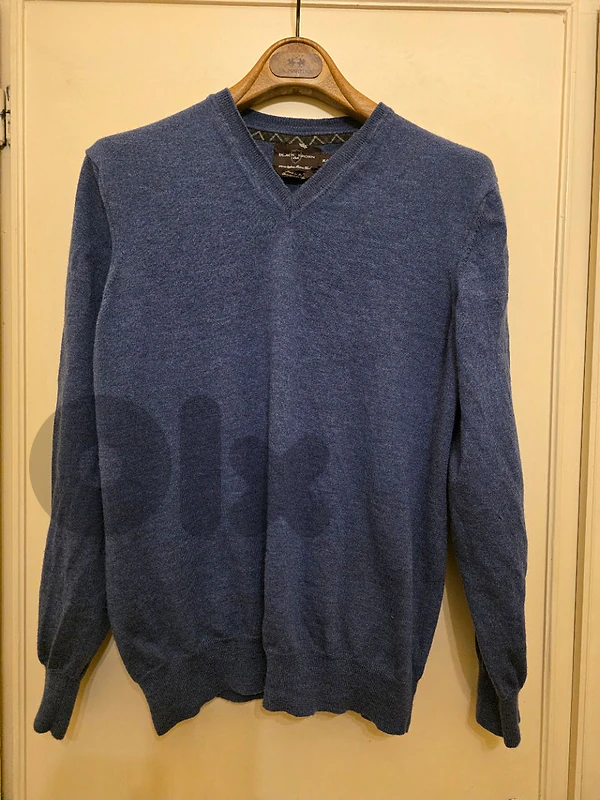 Sweater virgin wool size large xl fitt made in italy