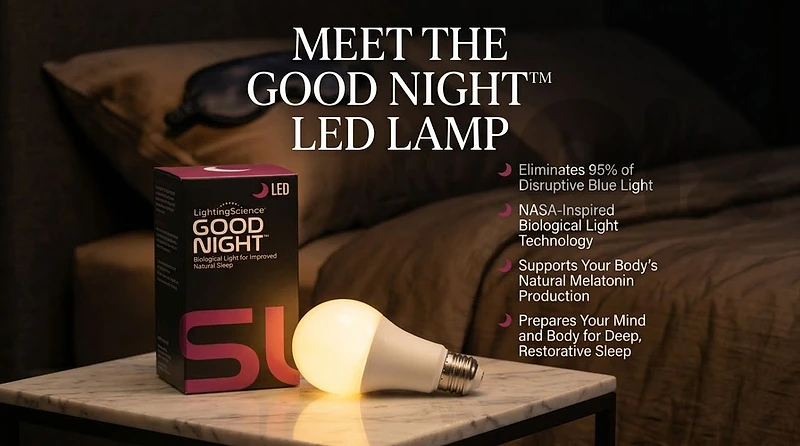 Goodnight LED Sleep Bulb - Ampoule Sommeil - Lamba / Lamp Lil Naoum