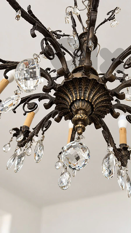 chandelier bronze