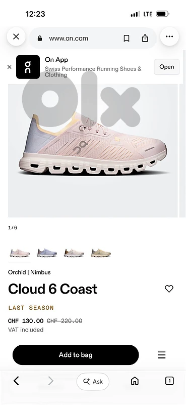 On Cloud Shoes