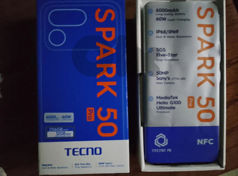 Tecno spark 50 pro