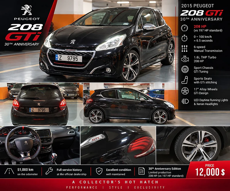 Peugeot 208 2015 Gti