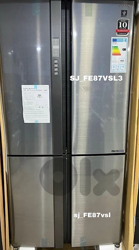 Sharp Refrigerator 605L Sharp Art: SJ-FE87V-SS5