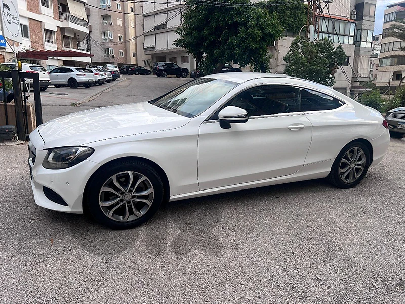 Mercedes-Benz C180 Coupe 2017 Lebanese Company Source Like New