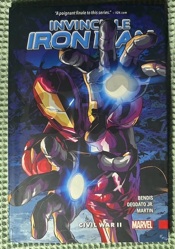 marvel comic book iron man