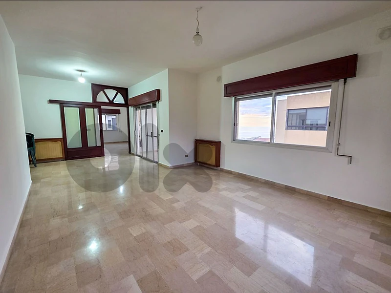 Spacious Apartment in Mazraat Yachouh, Metn with Partial Sea View