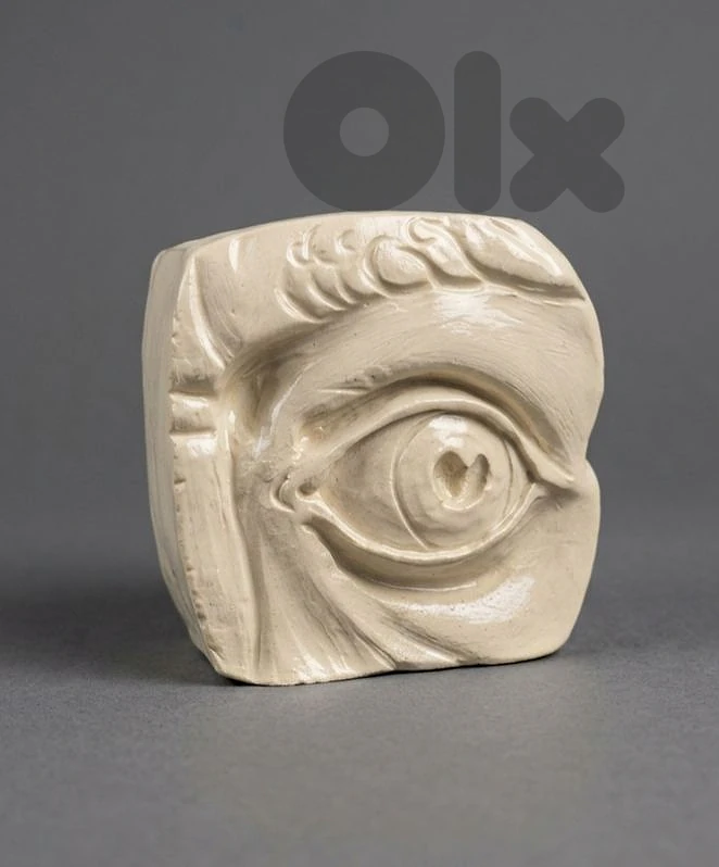 Neo-classic Eye Gypsum carving