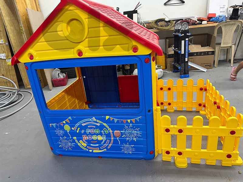 plastic house