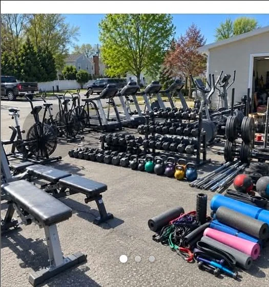 Gym machines used and New 03 027072 GEO SPORT EQUIPMENT