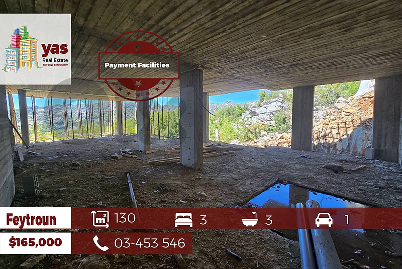 Feytroun 130m2 | 30m2 Terrace | Payment Facilities | Calm Area | DA
