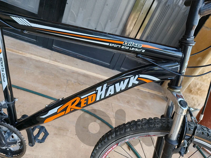 sports bike + bike Rack