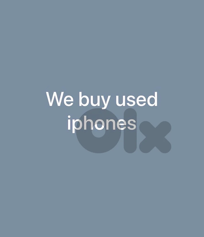 We buy iphones