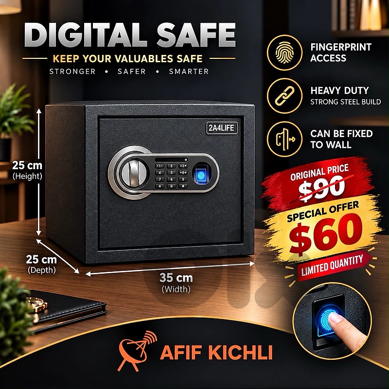 Digital Safe Box all Sizes New Digital Safe Box all Sizes New