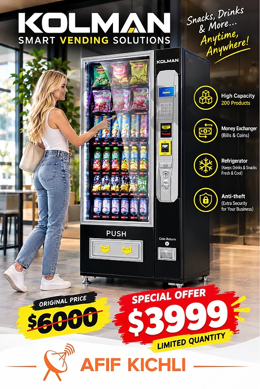 Kolman Vending-Machine New