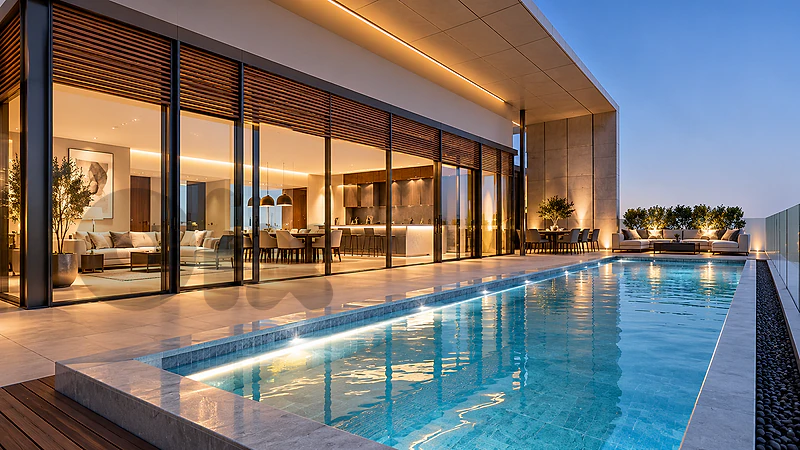 PENTHOUSE WITH PRIVATE POOL IN SAIFI PRIME | 700SQ | BT-1549 M.B PENTHOUSE WITH PRIVATE POOL IN SAIFI PRIME | 700SQ | BT-1549 M.B