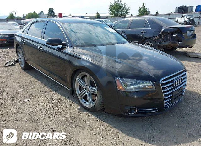 2013 Audi A8 4.0T. Complete Half Cuts For Parts.