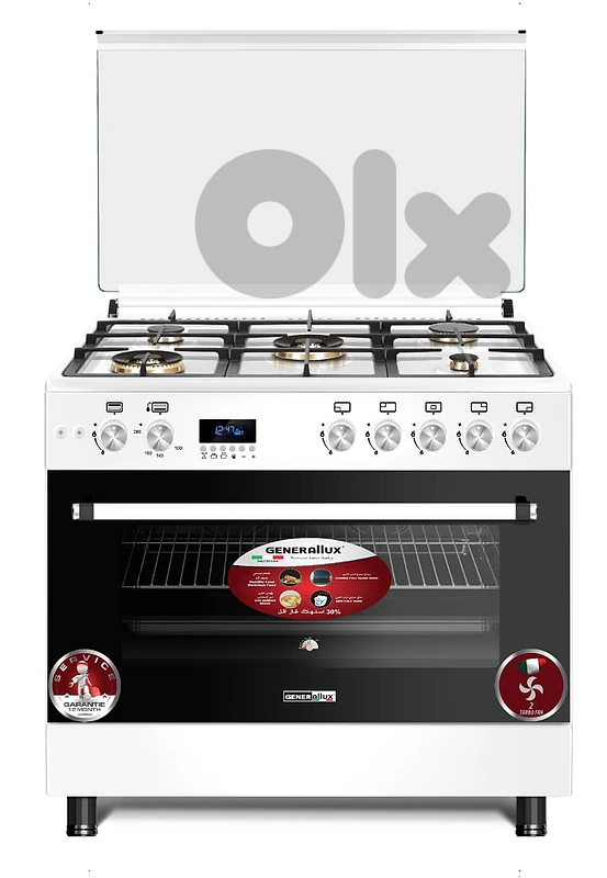 Professional Gas Cooker Generallux 90cm wide oven Professional Gas Cooker Generallux 90cm wide oven