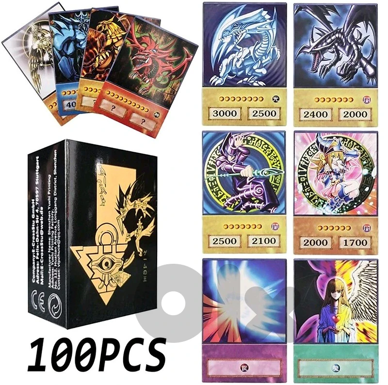 Yugioh Anime Style Cards Box of 100 Pcs