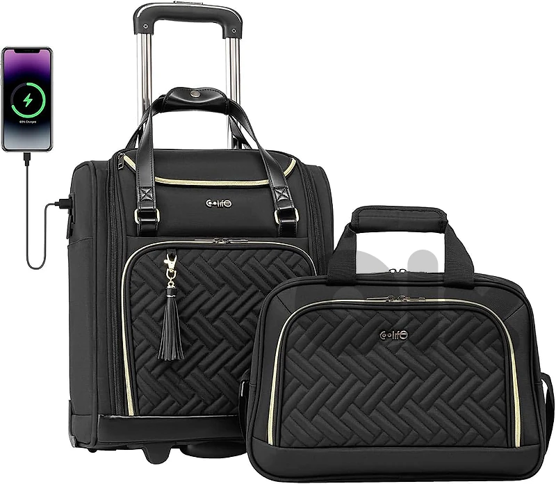 Carry-on + Handbag 40% OFF 8I-539225