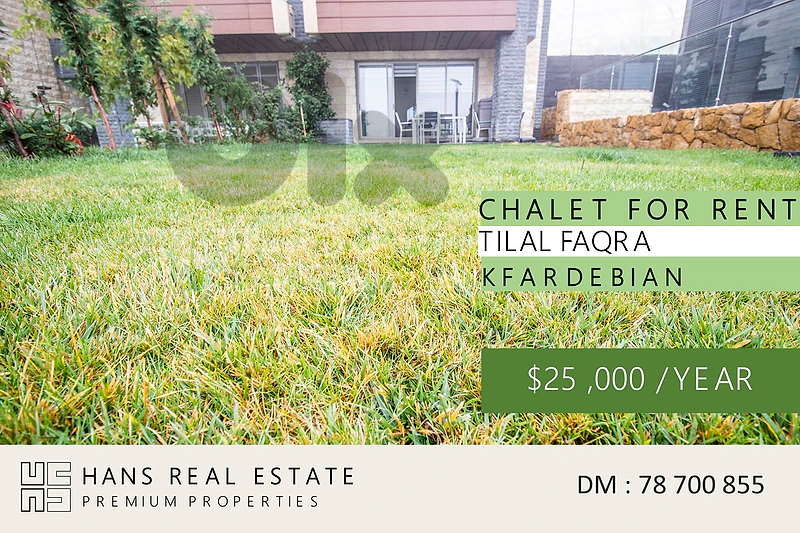Duplex for rent in Faqra