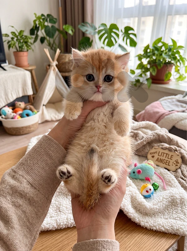 Top Quality Male British Golden Chinchilla (NY12) Kitten