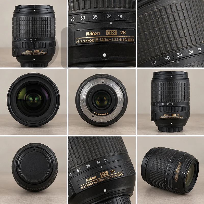 Nikon AF-S DX 18-140mm f/3.5-5.6G ED VR Lens