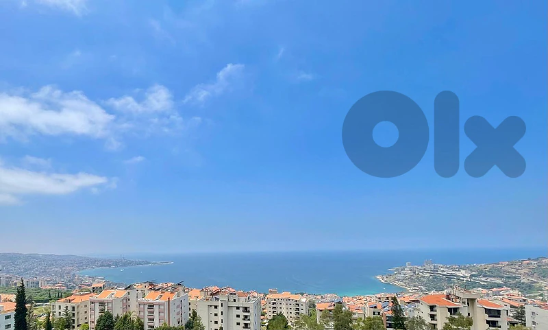 1050 SQM Land in Kfarhbab with a Breathtaking Sea View