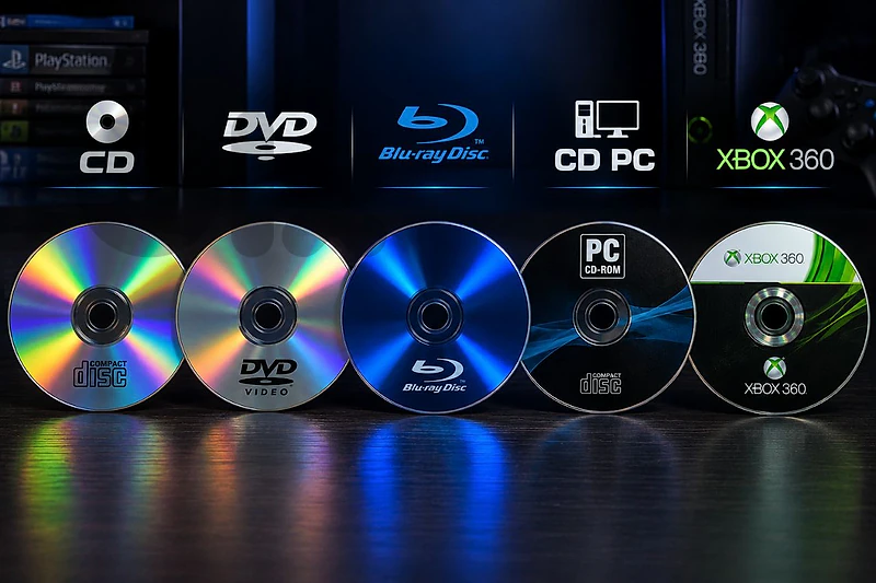 CD – DVD – Blu-ray – CD PC – Xbox 360 🎮💿