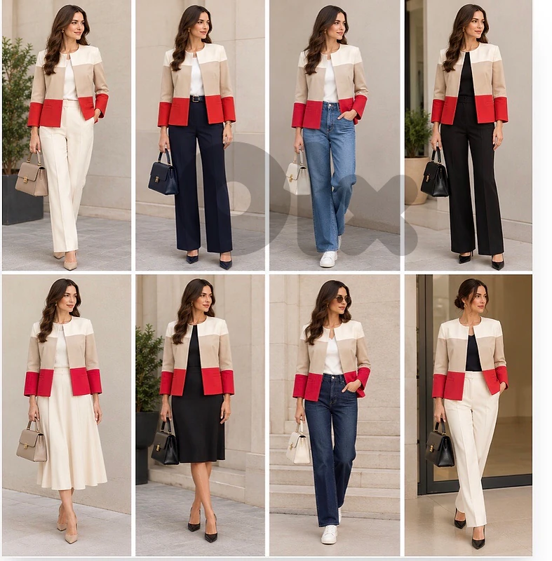 elegant unique jacket for multiple looks